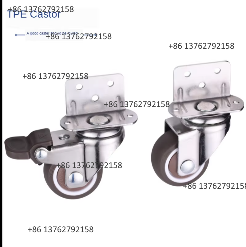 4 قطع عجلات دوارة هادئة من الم - مراجعة Furniture Hardware Replacement وسعره