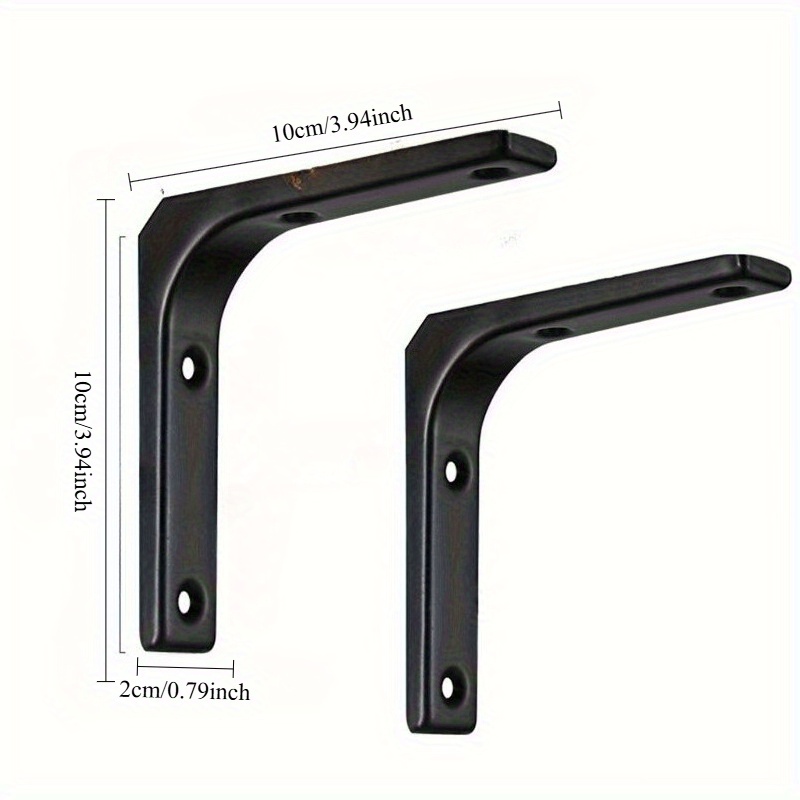 قطعتان من دعامات الرفوف الحديد - مراجعة Shelf Bracket Pair وسعره