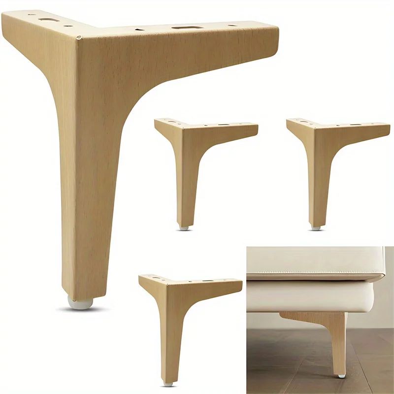 4 قطع من أرجل الأثاث المعدنية  - مراجعة Furniture Hardware Replacement وسعره