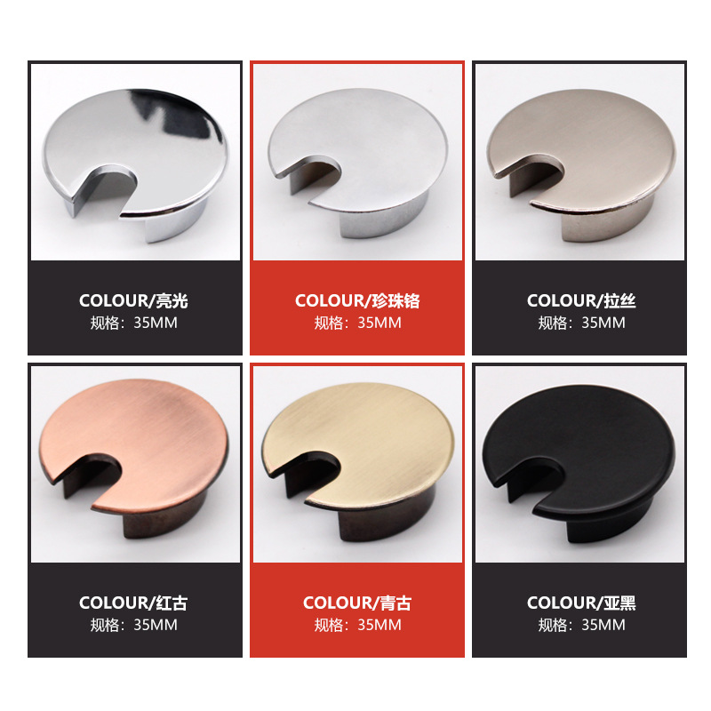 35 مللي متر سلك دائري حامل كاب - مراجعة Furniture Hardware Outlet وسعره