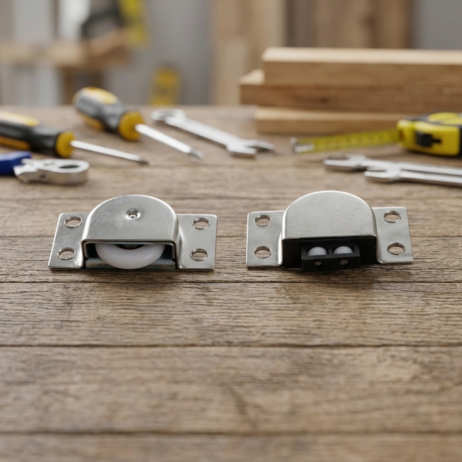 بكرات أبواب معدنية، قطع غيار أ - مراجعة Furniture Hardware Brands وسعره
