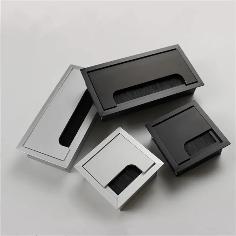 حلقات كبل مكتب مستطيلة ، سبائك - مراجعة Furniture Hardware Outlet وسعره